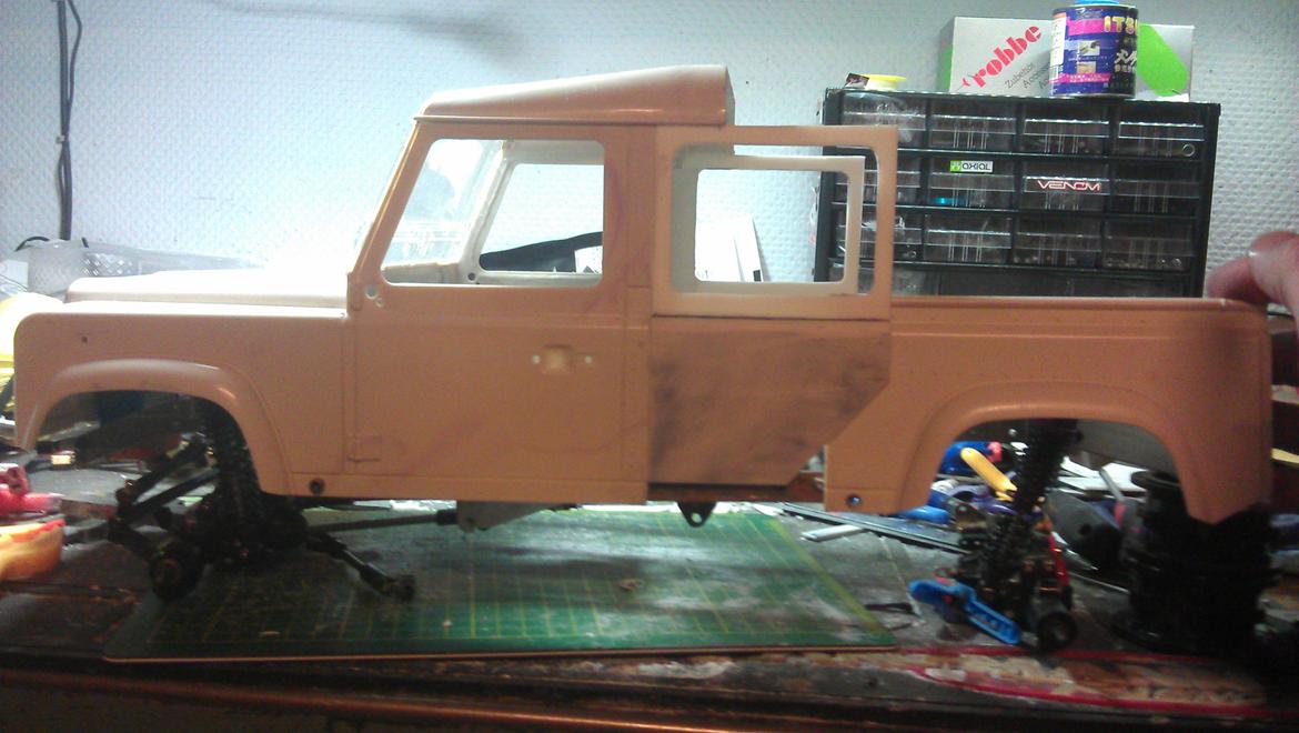 110" Land Rover pic-up crew-cap billede 3