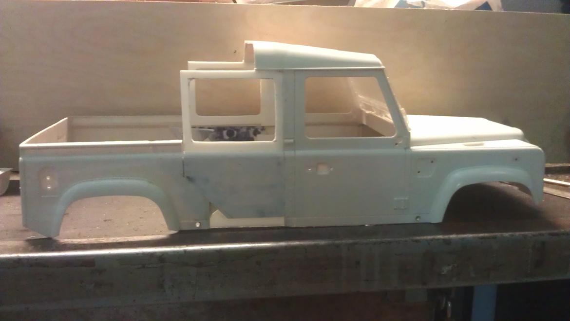 110" Land Rover pic-up crew-cap billede 4