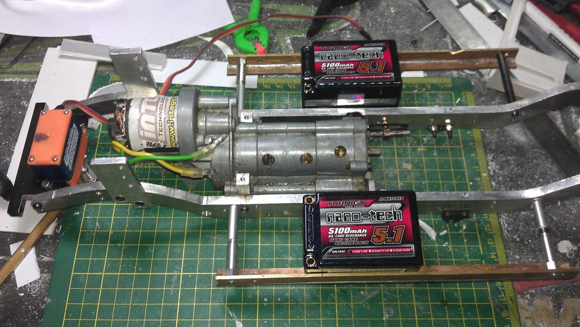 110" Land Rover pic-up crew-cap - nye batterier købt. billede 15