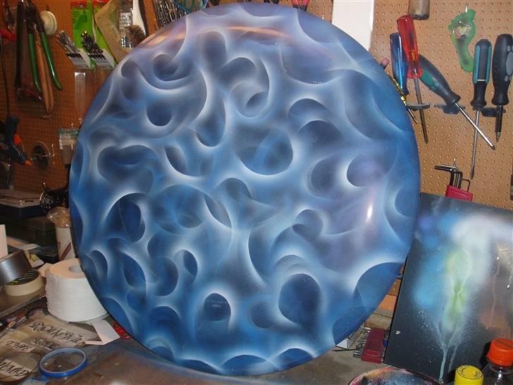 Div Airbrush - Reservehjulscover til en suzuki grand vitara billede 14