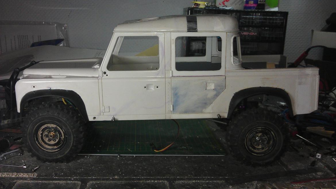 110" Land Rover pic-up crew-cap billede 16