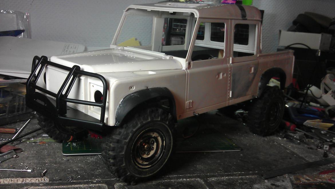 110" Land Rover pic-up crew-cap billede 17