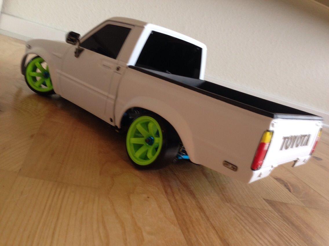 Tamiya hilux drift body !!! billede 3