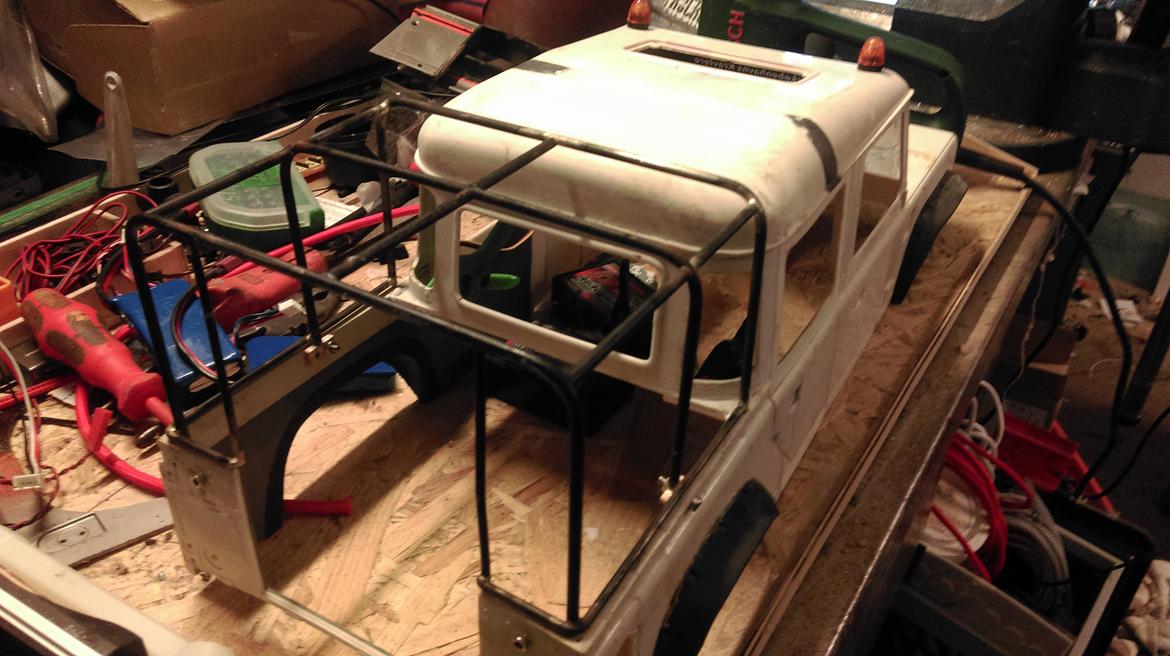 110" Land Rover pic-up crew-cap billede 26