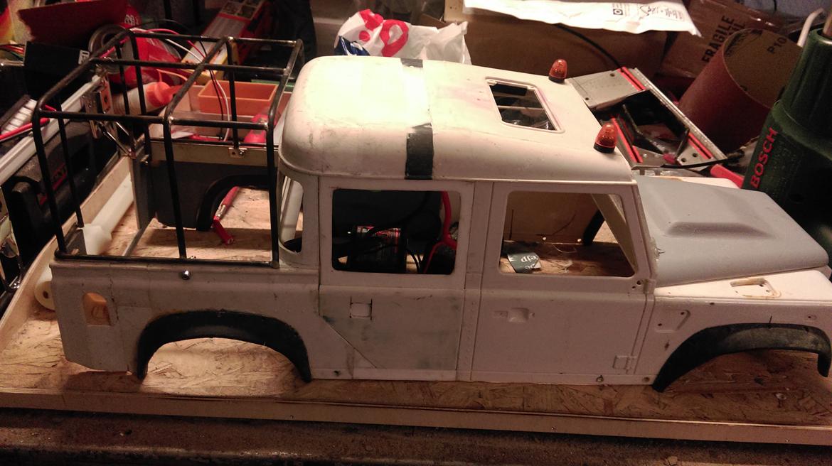 110" Land Rover pic-up crew-cap billede 27