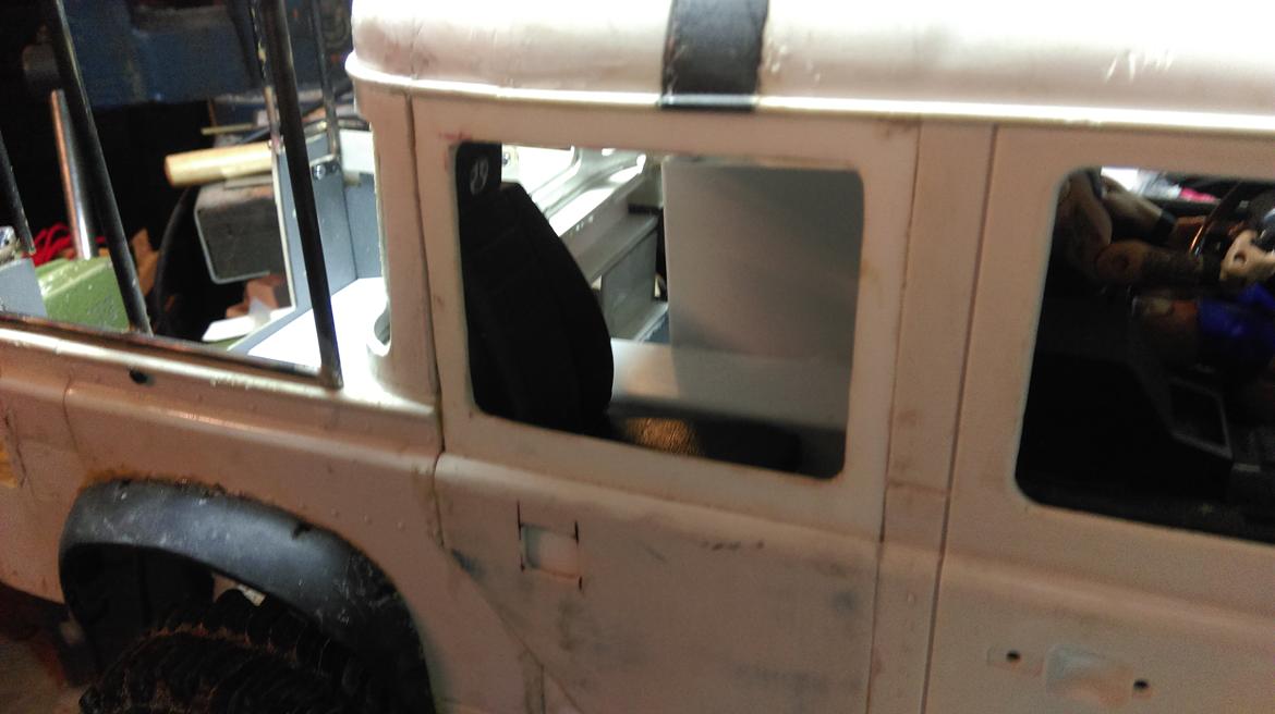 110" Land Rover pic-up crew-cap billede 34