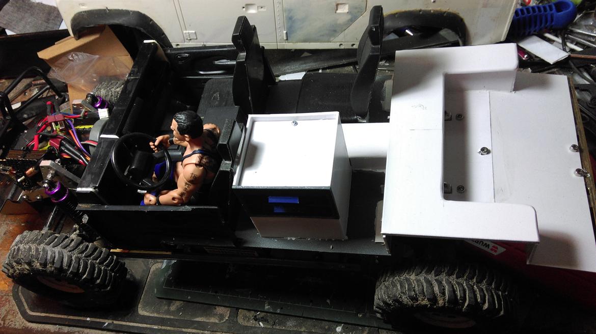 110" Land Rover pic-up crew-cap billede 36