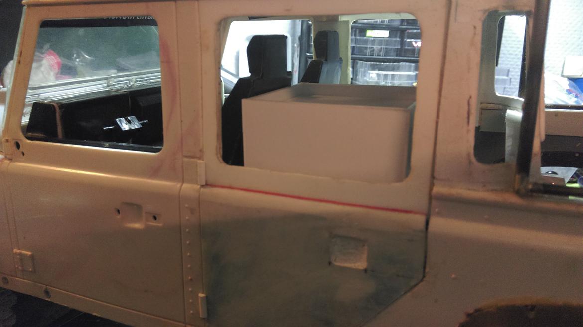 110" Land Rover pic-up crew-cap billede 32