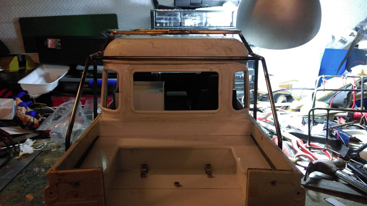 110" Land Rover pic-up crew-cap billede 41