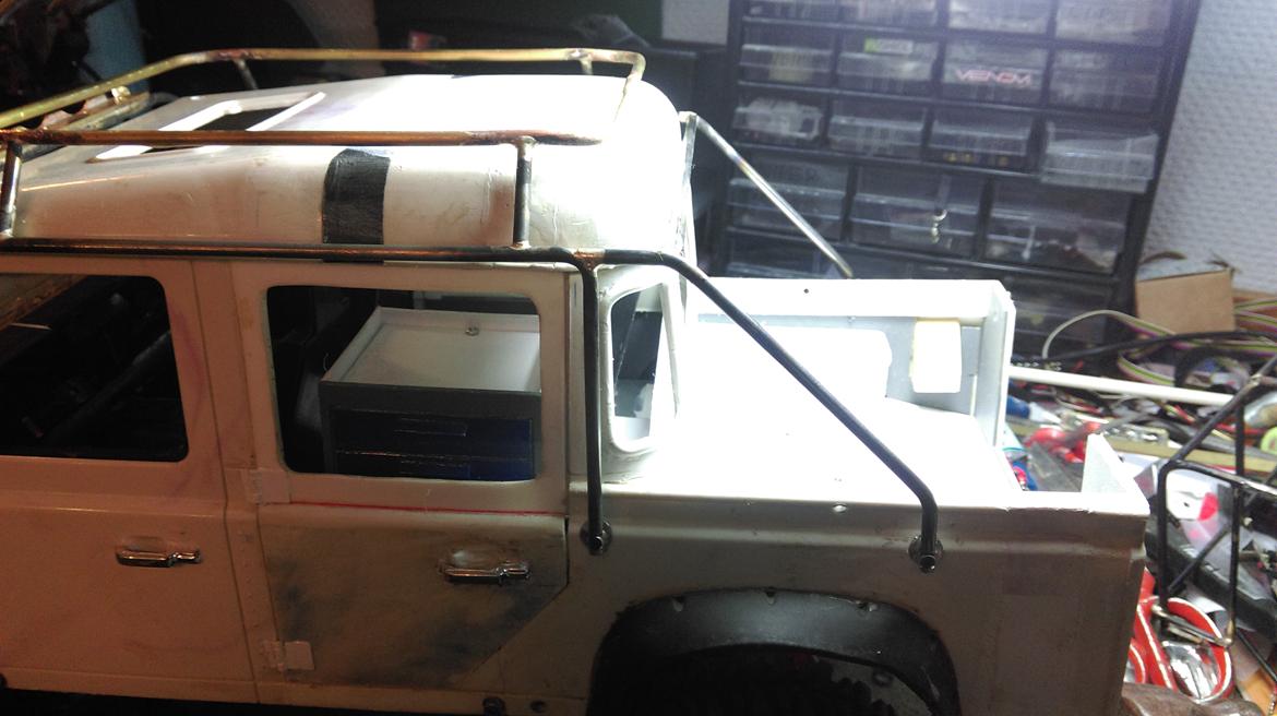 110" Land Rover pic-up crew-cap billede 40