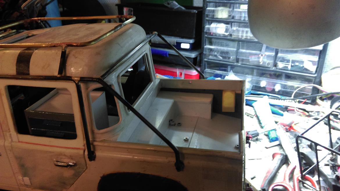 110" Land Rover pic-up crew-cap billede 42