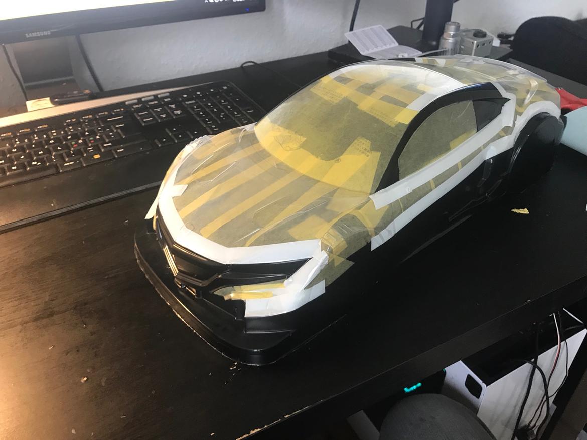 Tamiya Honda NSX Concept GT billede 4