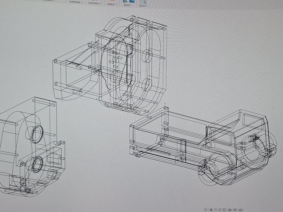 Semi skala havetraktor