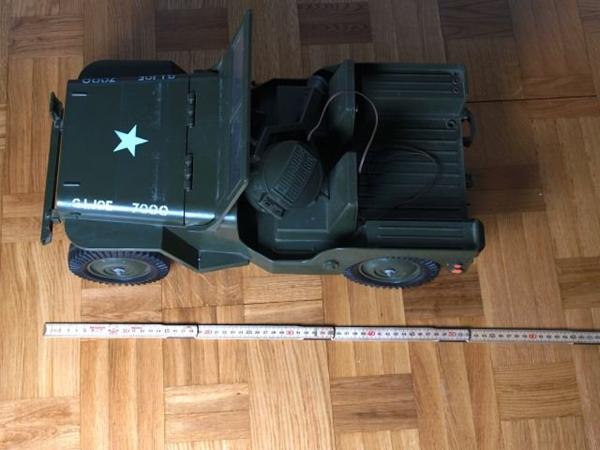 1/6 Hasbro GI Joe jeep RC conversion.