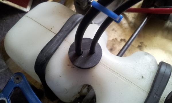 Benzin Fuel line gummi dut på 1/5 tank 