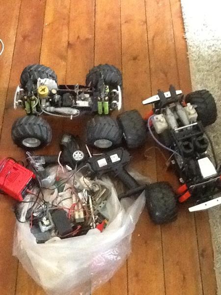 Rep. Af  2 stk. Kyosho nitro 4x4