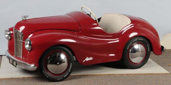 Fjernstyring af veteran pedalbil