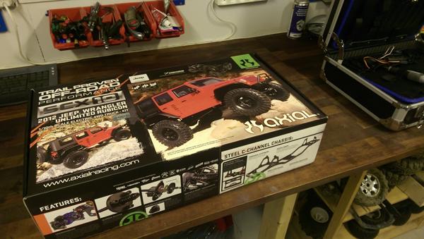 Axial scx 10 Jeep Rubicon unlimited byggetråd