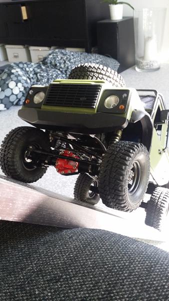 scx10... Mit led lys flimrer! !