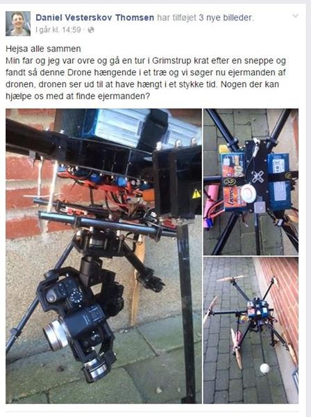 Hvem har mistet sin multirotor ?