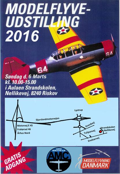 Modelflyveudstilling i Risskov 6 Marts