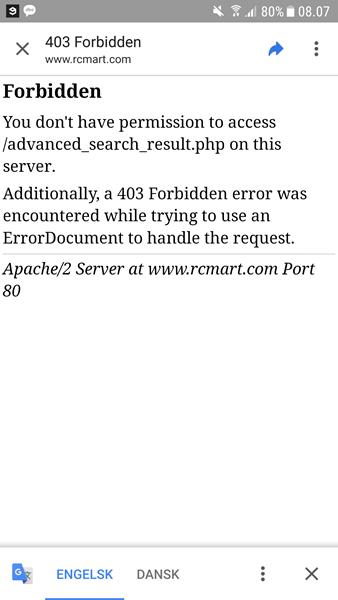 403 error 