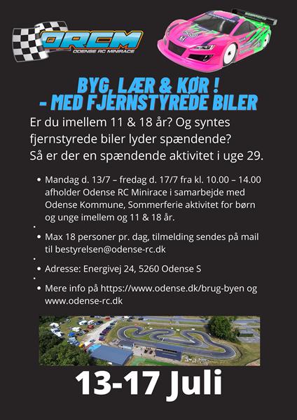 Sommerferie aktivitet for børn og unge i Odense