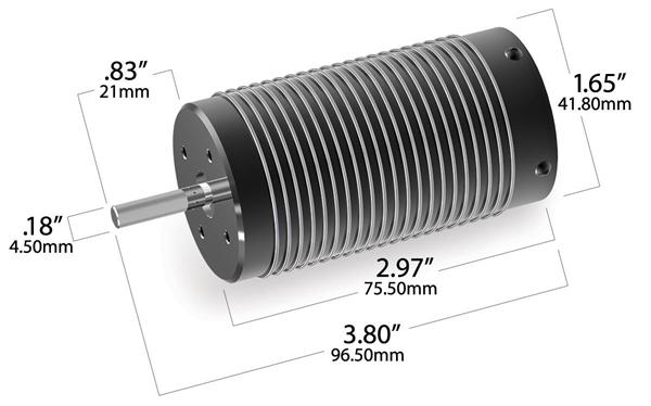 vandkøling på traxxas 2200kv trx3481 motor