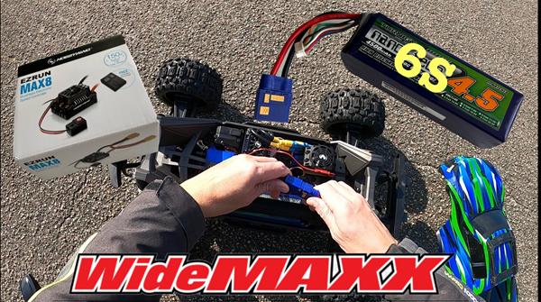 Traxxas Maxx på 6S (video)