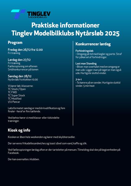 Nytårsløb hos Tinglev Modelbilklub