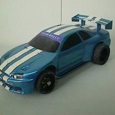 Bil RaceTin Skyline GT-R R34
