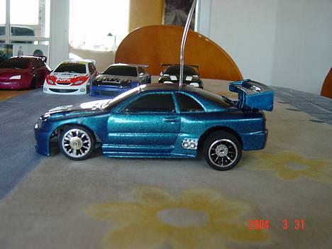 Bil Nissan Skyline (Race Tin) - Læg lige mærke til udstødnings røret! Har selv malet det! billede 4