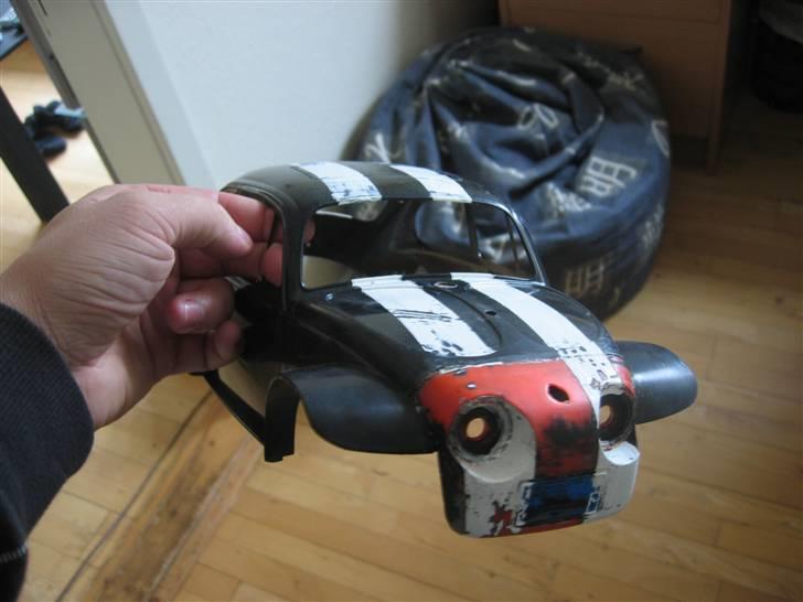 Bil Tamiya Blitzer beetle  - Skal li slibes ned og males .. Enten Hvid eller Gul .. billede 1