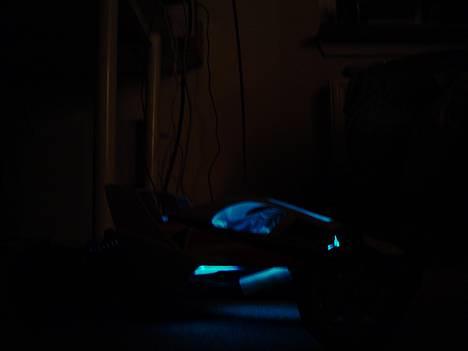 Bil Tamiya Fighter Buggy RX - Her er hun så med neon under billede 2