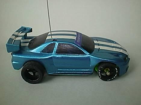 Bil RaceTin Skyline GT-R R34 - Styrbordssiden billede 7
