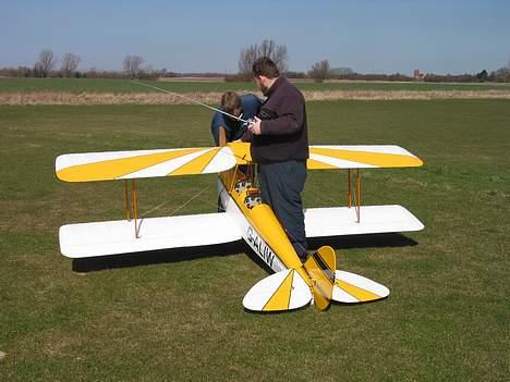 Fly Tiger Moth DH82 billede 2