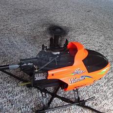 Helikopter Bagrotoren er gået stykk.