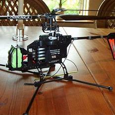 Helikopter Bagrotoren er gået stykk.