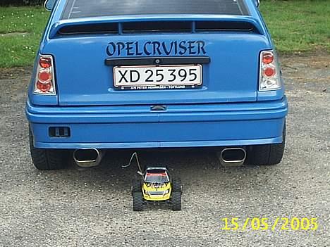 Off-Roader 2wd SOLGT - her er lige et billdet af både min opel og min nitro billede 7