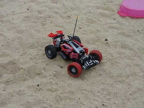 Bil Lego Dirt Crusher - her er den i sandet igen Fra en anden vinkel! billede 12