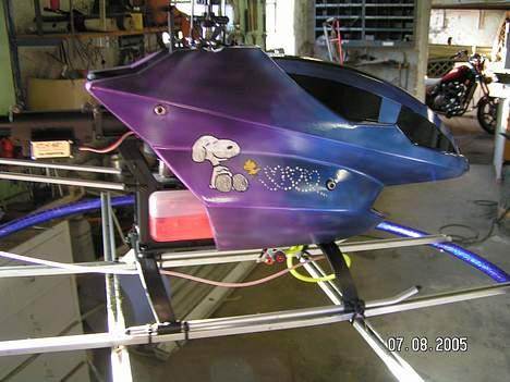 Helikopter Kyosho Caliber 30 Solgt billede 2