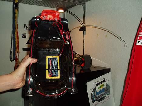 Buggy Blitzer Beetle SOLGT - mit 9v batteri som driver mit "lys show" billede 8