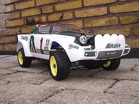 Bil Kyosho- Lancia Stratos billede 1