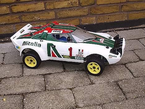 Bil Kyosho- Lancia Stratos billede 2