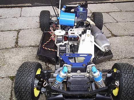 Bil Kyosho- Lancia Stratos billede 5