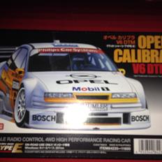 Bil tamiya tt-01 E opel calibra v6 dtm 1994