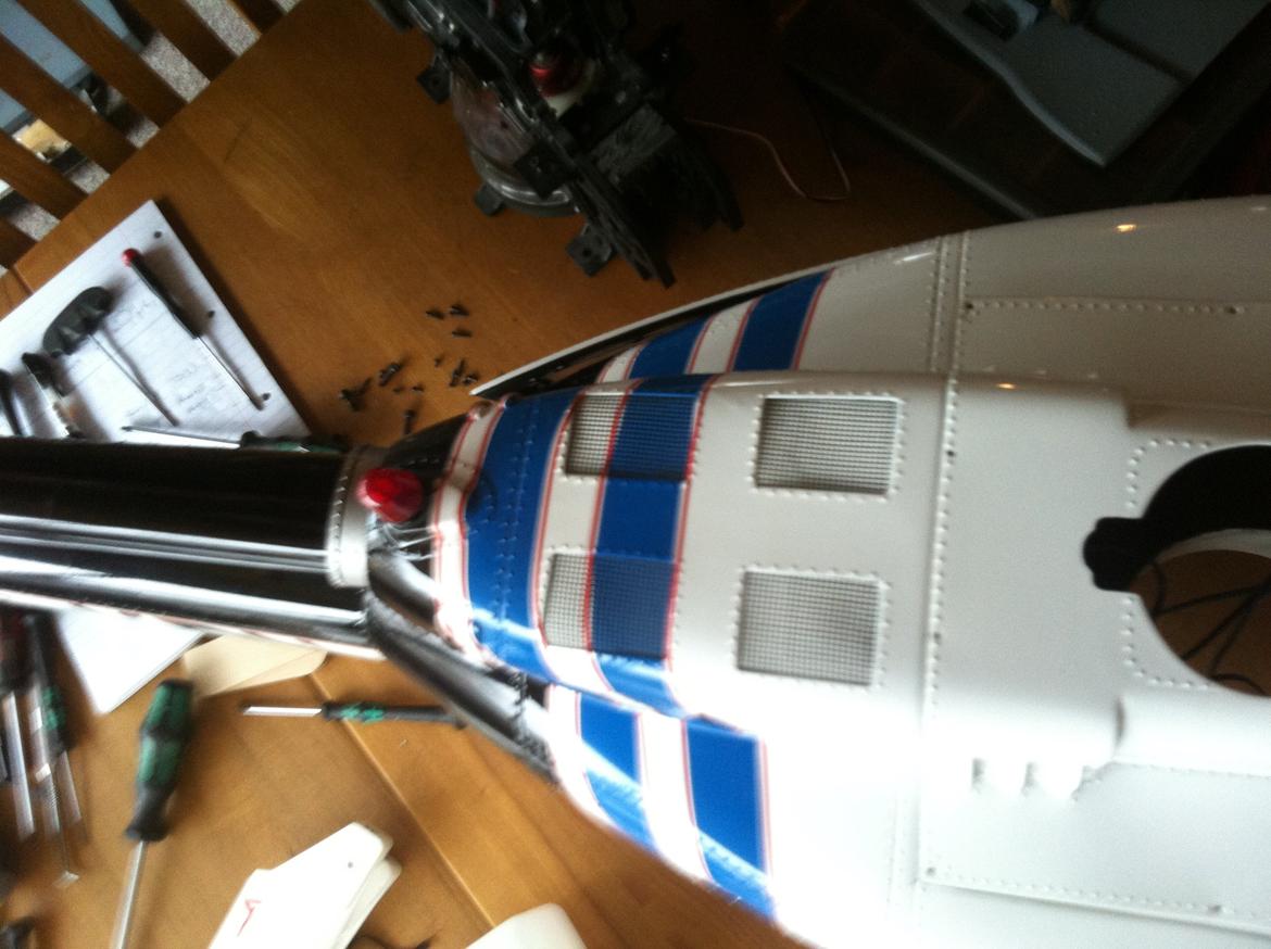 Helikopter Vario Bell 204.... Uh1 SOLGT billede 5