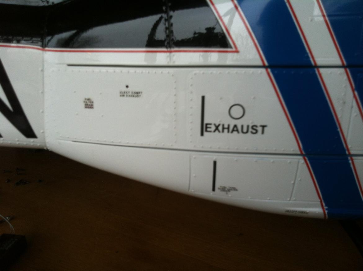 Helikopter Vario Bell 204.... Uh1 SOLGT billede 10