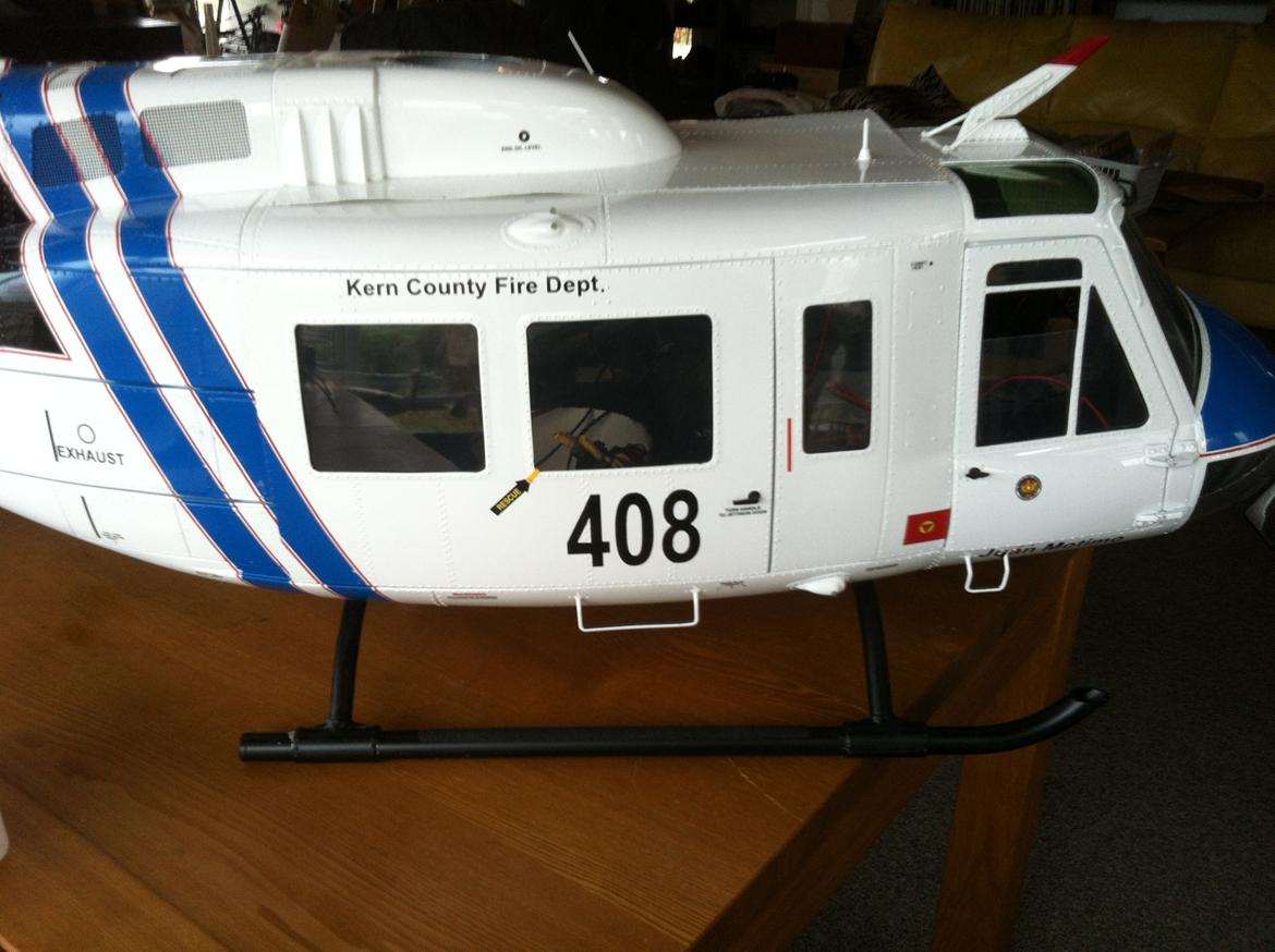 Helikopter Vario Bell 204.... Uh1 SOLGT billede 11