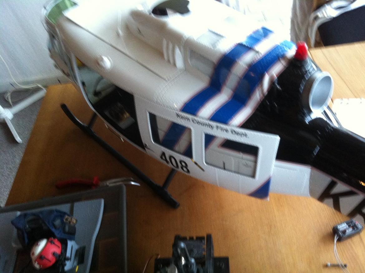 Helikopter Vario Bell 204.... Uh1 SOLGT billede 15